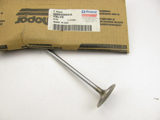 NEW - OEM 4883699AA Intake Valve - .003 O/S For 1997-2000 Dodge Viper 8.0L