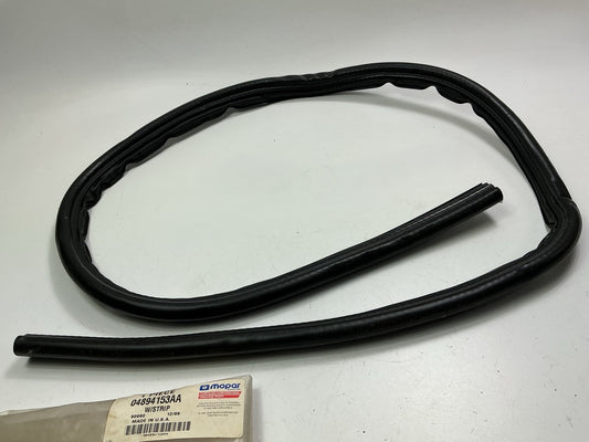NOS OEM Mopar 4894153AA Rear Quarter Window Panel Glass Weatherstrip Rubber Seal