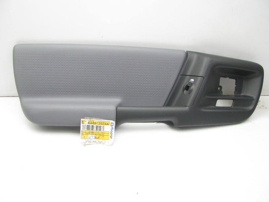 Mopar 4897257AA Rear Left Door Panel Trim Mist Gray OEM For 94-96 Grand Cherokee
