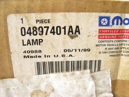 NEW - OEM 4897401AA Rear Left Tail Light Lamp - EURO ONLY - For 1997-01 Cherokee