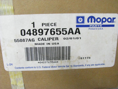 NEW GENUINE OEM 4897655AA Front Left Disc Brake Caliper For Mopar