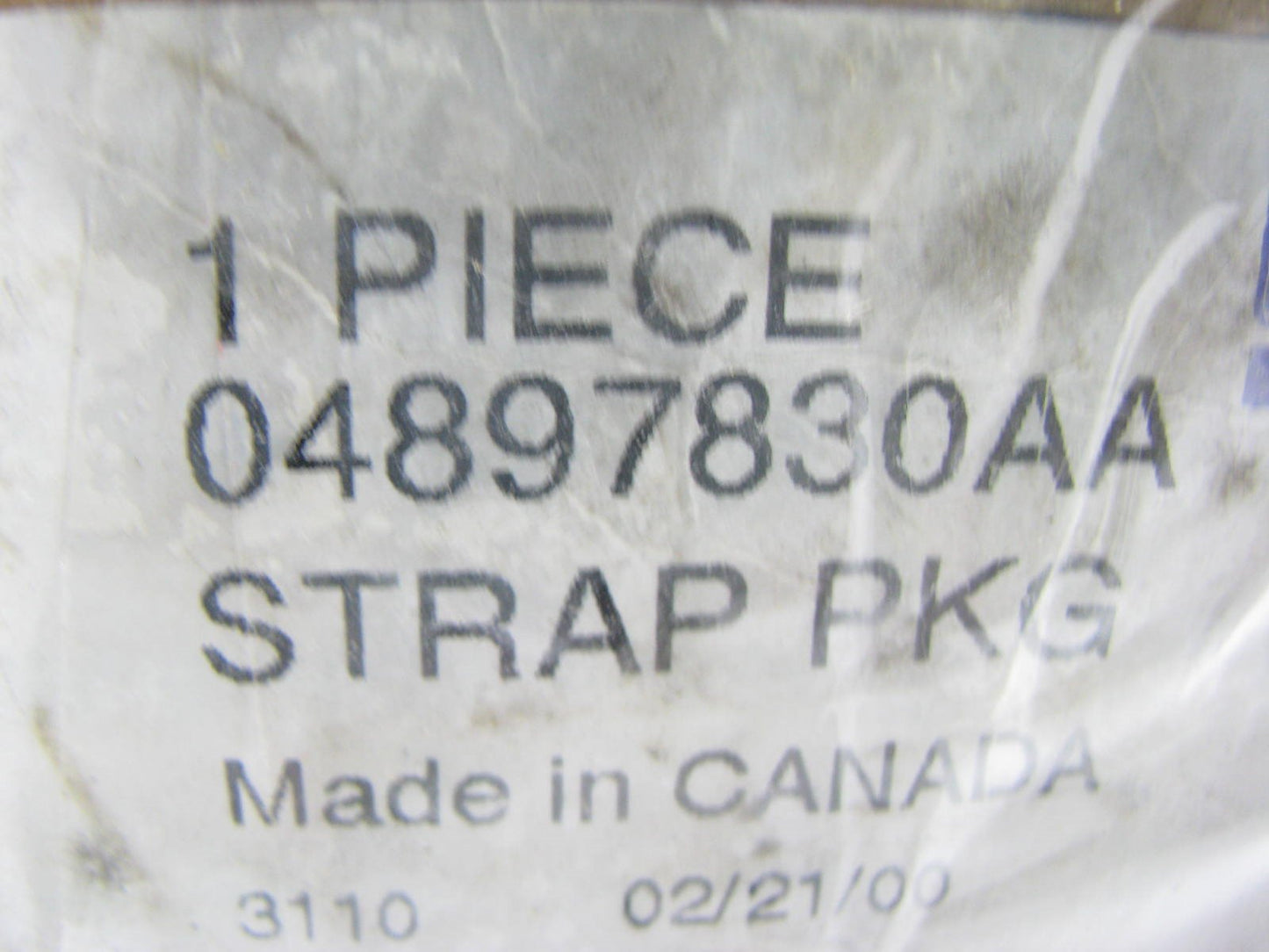 NEW - OEM 4897830AA Rear Door Check Arm Strap For Mopar