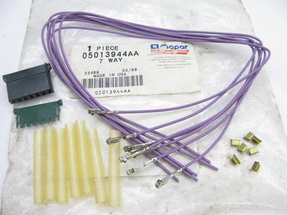 OEM  7-way Connector Pigtail Wiring Harness 05013944AA /  5013944AA