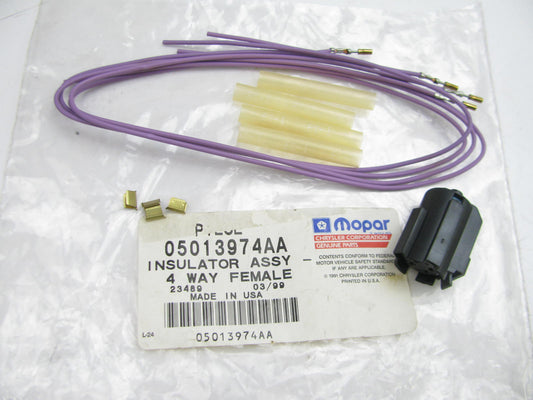 OEM  4-way Female O2 Sensor Repair Connector   Pigtail Harness