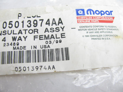 4-way Female O2 Sensor Repair Connector Pigtail Harness OEM For Mopar 5013974AA