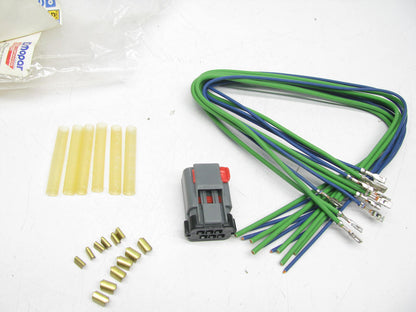 NEW - OEM Mopar 5013986AA 6-Way Female Connector Repair Wiring Harness