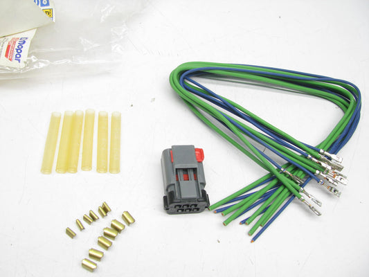 NEW - OEM Mopar 5013986AA 6-Way Female Connector Repair Wiring Harness