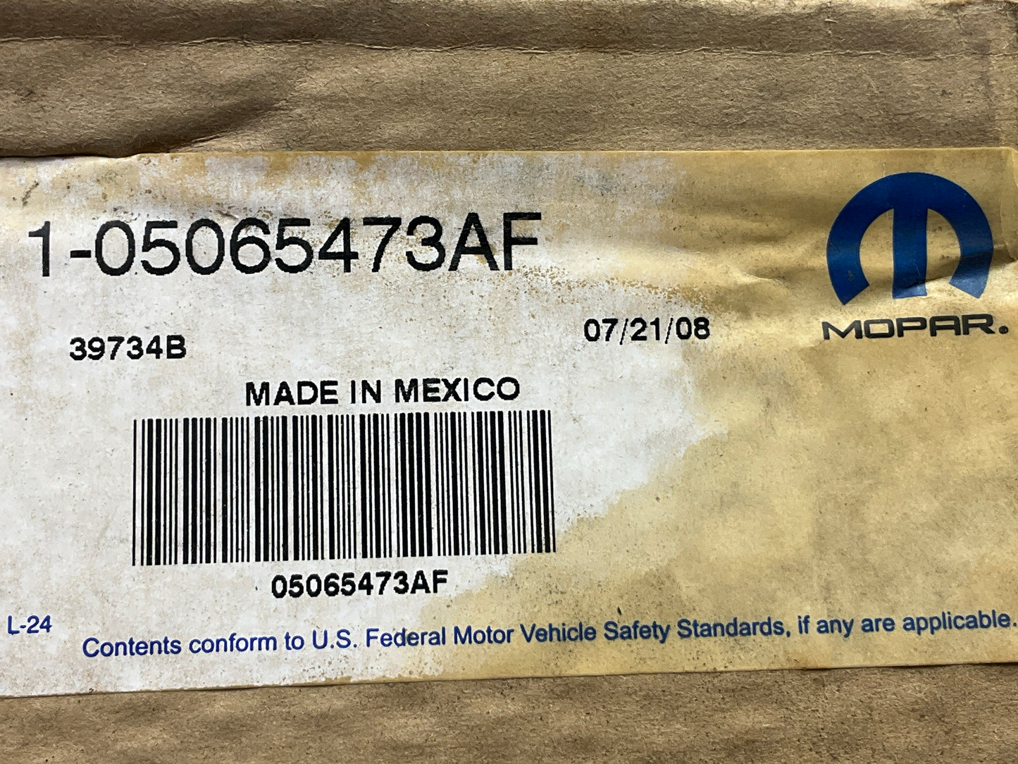 NEW OEM For Mopar 5065473AF Rear Left Window Regulator & Power Window Motor