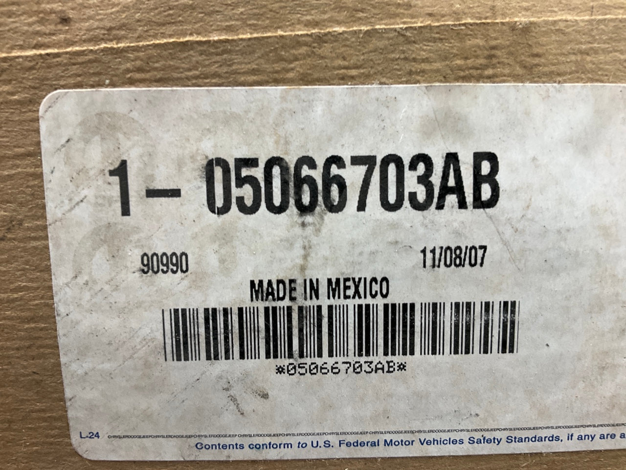 Mopar 5066703AB Rear Right Seat Back Release Cable For 03-04 Chrysler PT Cruiser