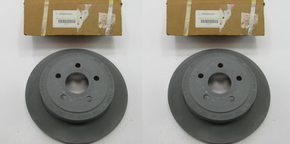 (2) GENUINE OEM For Mopar 5085650AA REAR Brake Rotors