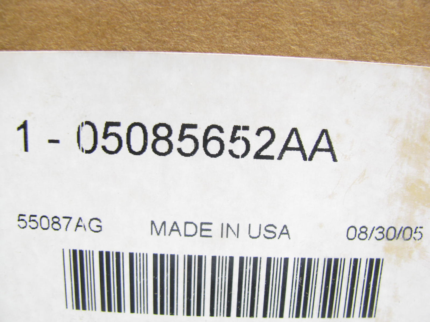 NEW - OEM 5085652AA Rear Brake Rotor For 2003-2006 PT Cruiser, 2003-05 Neon