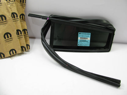NEW REAR LEFT Quarter Window Glass W/ Run Channel Seal OEM For 07-17 Compass