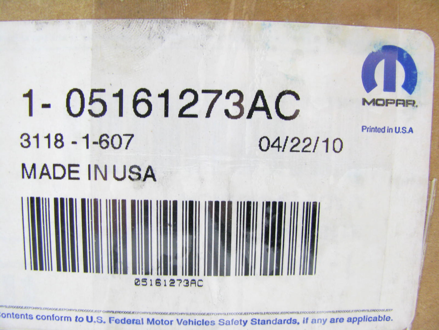 NEW - OEM GENUINE 5161273AC FRONT Shock Absorber For 2005 Dodge Dakota