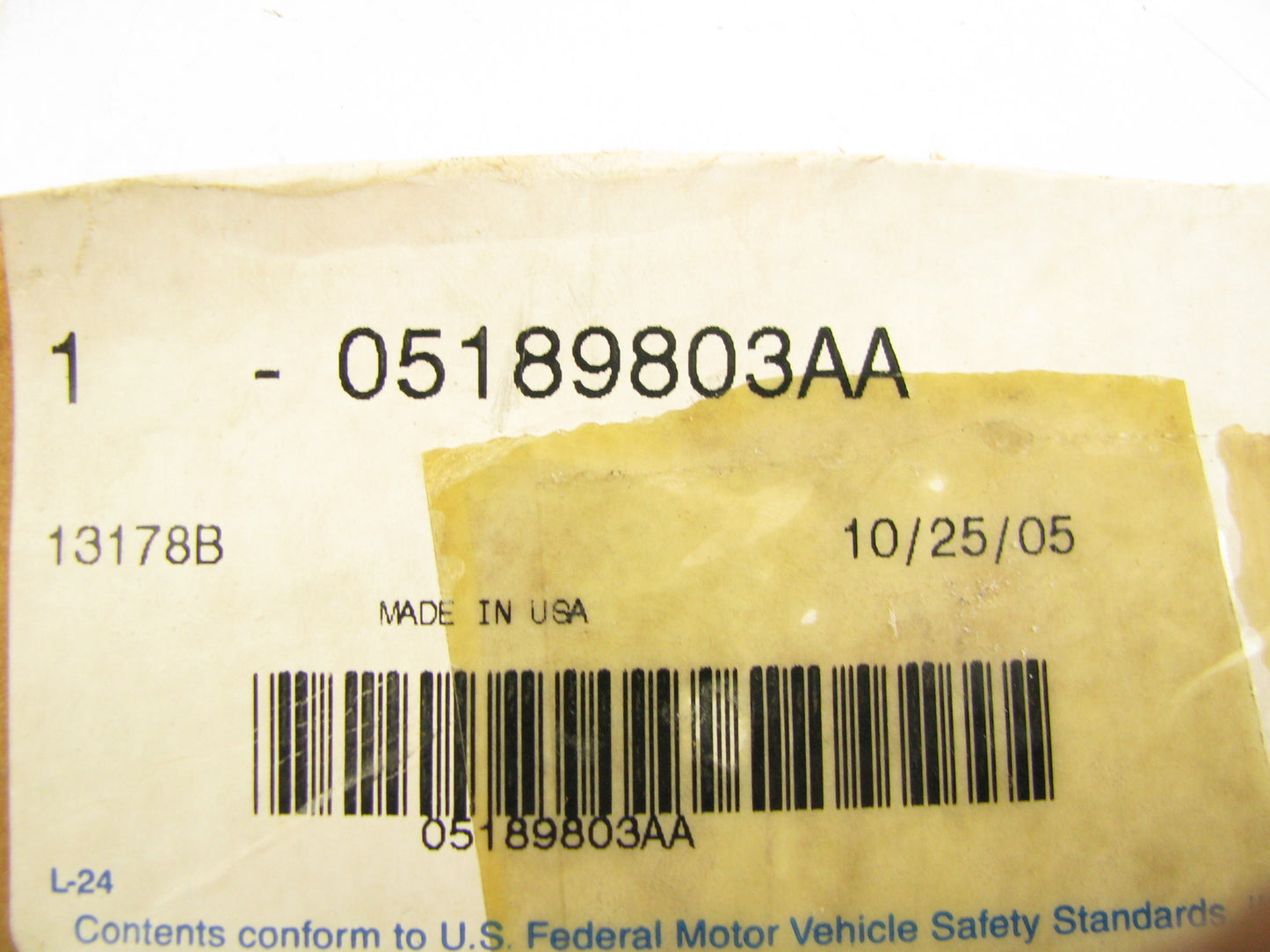 NEW - OEM 5189803AA Load Floor Hinge For 2006-2007 Town & Country, Caravan