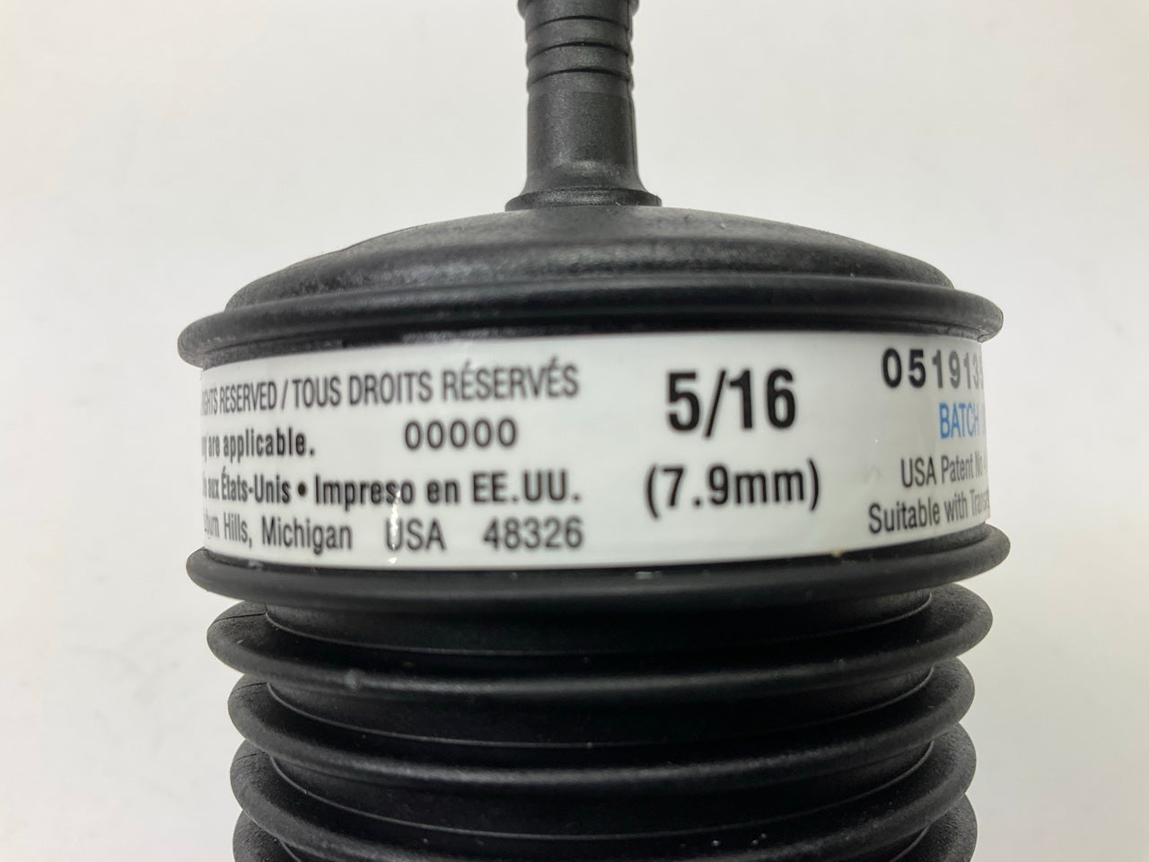 Inline Auto Transmission Filter 5/16'' (8mm), Universal Hot Rod OEM For Mopar