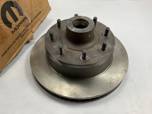 SURFACE RUST OE 52007715 Front Brake Rotor & Hub For 95-97 Dodge B3500 Van 8-LUG