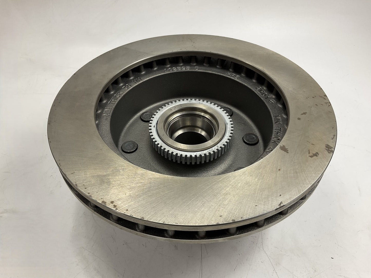 SURFACE RUST OE 52007715 Front Brake Rotor & Hub For 95-97 Dodge B3500 Van 8-LUG