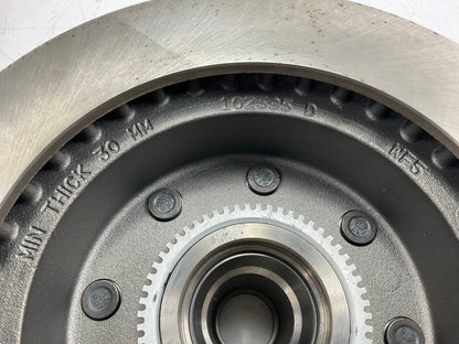 SURFACE RUST OE 52007715 Front Brake Rotor & Hub For 95-97 Dodge B3500 Van 8-LUG