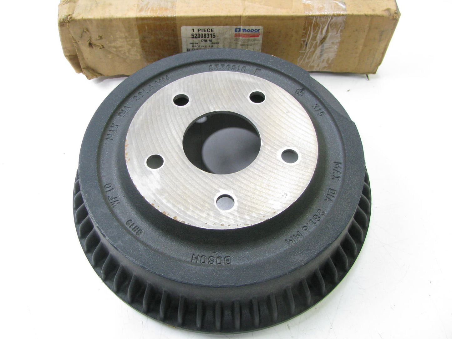 NEW - OEM 52008315 Brake Drum Rear For 1998-1999 Ram 1500