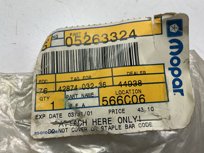 Mopar 5263324 Rear Bumper Energy Absorber Impact Shock OEM For 1990-1993 Daytona