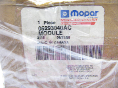 NEW OEM Mopar 5293040AC Keyless Entry Control Receiver Module