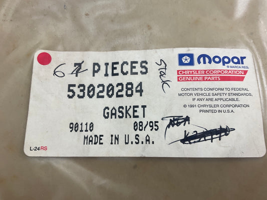 (5) OEM Mopar 53020284 Timing Cover Gaskets