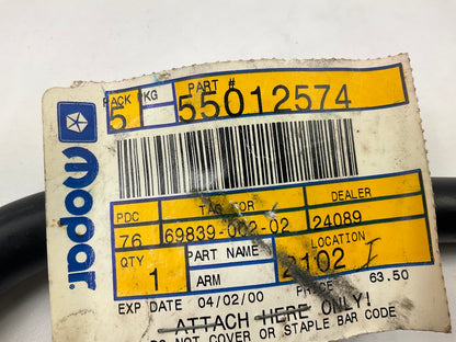 NOS OEM Mopar 55012574 Right Door Mirror Bracket For 1987-1995 Jeep Wrangler