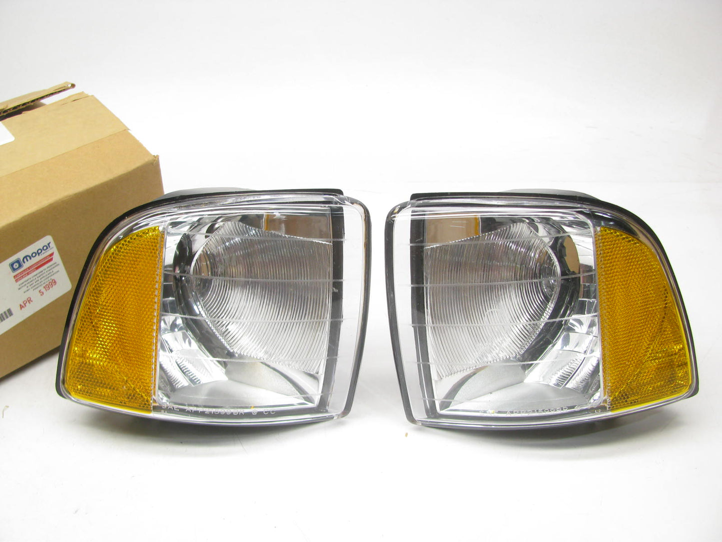 LEFT & RIGHT Turn Signal Marker Lamps For 99-02 RAM 1500 2500 3500 SPORT