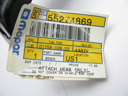 OEM Rear Bumper Side Bracket Left Outer 55274869