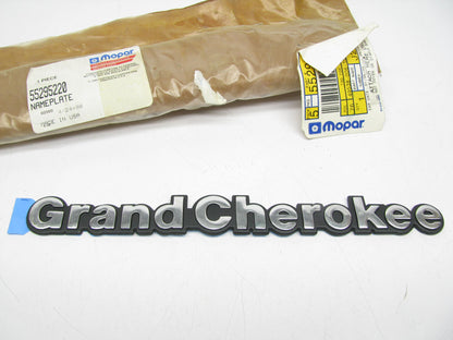 NEW GENUINE OEM Name Plate Emblem For 1993 GRAND CHEROKEE 55295220