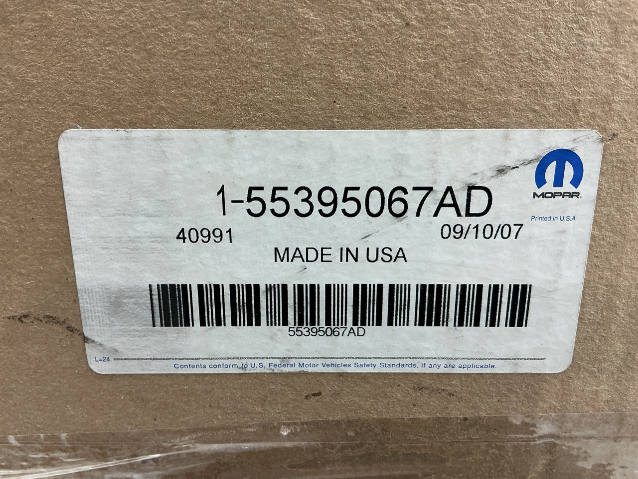 ARABIC WRITING Left Fold-Away Manual Mirror OEM For 2003-2006 Jeep Wrangler