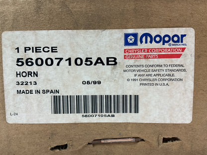NOS OEM Mopar 56007105AB Low Note Horn For 1994-1996 Dodge Dakota Pickup Truck