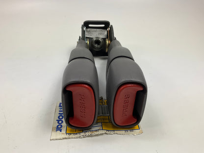 Mopar 5AU20LD5 Rear Seat Belt Buckle Medium Quartz Color - 93 Wagoneer, Cherokee