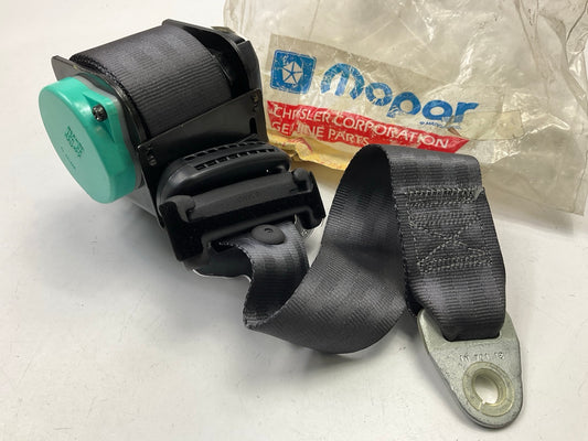 NOS Mopar 5DW15LAZ Rear Left Seat Belt, Agate Color, For 97-99 Dakota