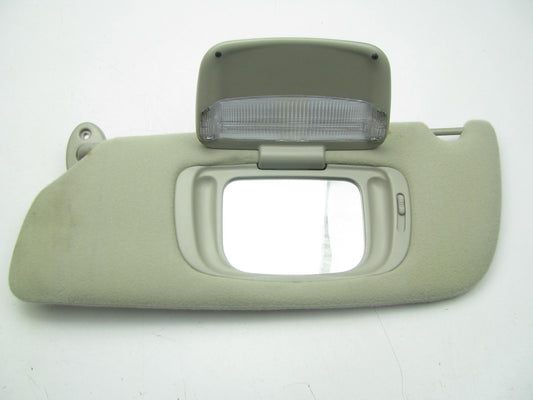 Mopar 5FS59TL2AB Left Illuminated Sun Visor, Beige, OEM For 1999 Grand Cherokee