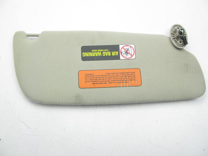 Mopar 5FS59TL2AB Left Illuminated Sun Visor, Beige, OEM For 1999 Grand Cherokee