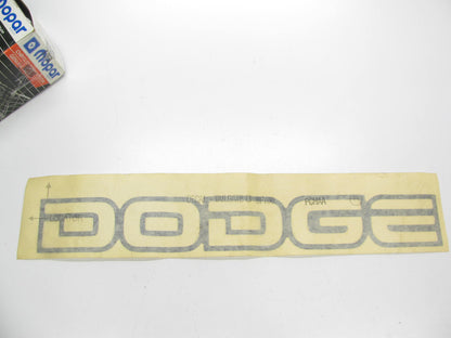 OEM  TailGate Emblem Sticker Nameplate 5FY50PCHAA For DODGE