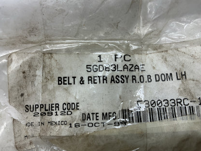 Mopar 5GD63LAZAE Rear Left Seat Belt For 1999-2001 Jeep Grand Cherokee