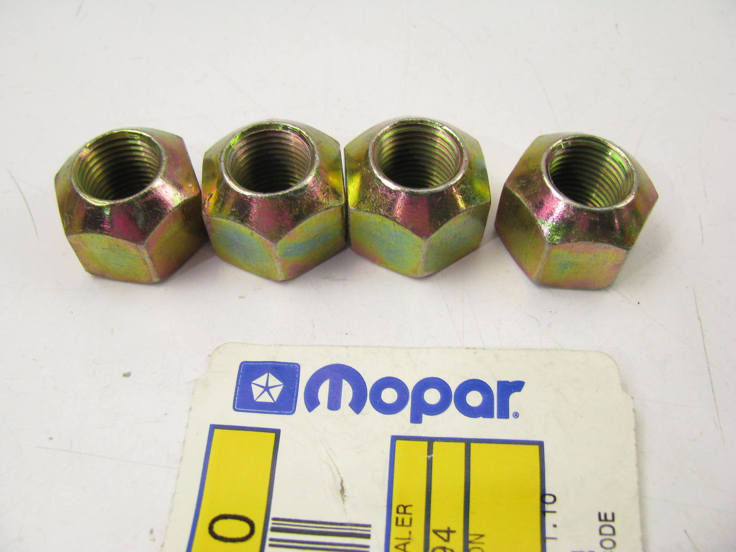 NEW - OEM Mopar 6035810 Wheel Lug Nuts - 4 PACK
