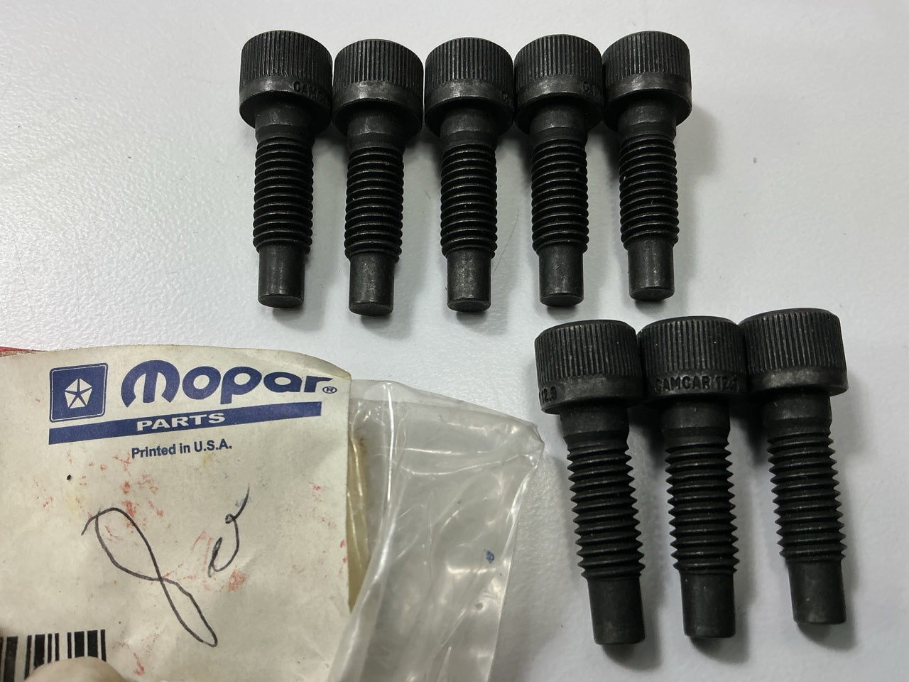 (8) NOS Mopar 6500199 Manual Transmission Housing Screw Bolts For Omni / Horizon