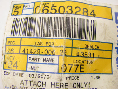 (x24) OEM  Control Arm, Multi-use Suspension Nut M16 X 2.00 ( 6503284 )