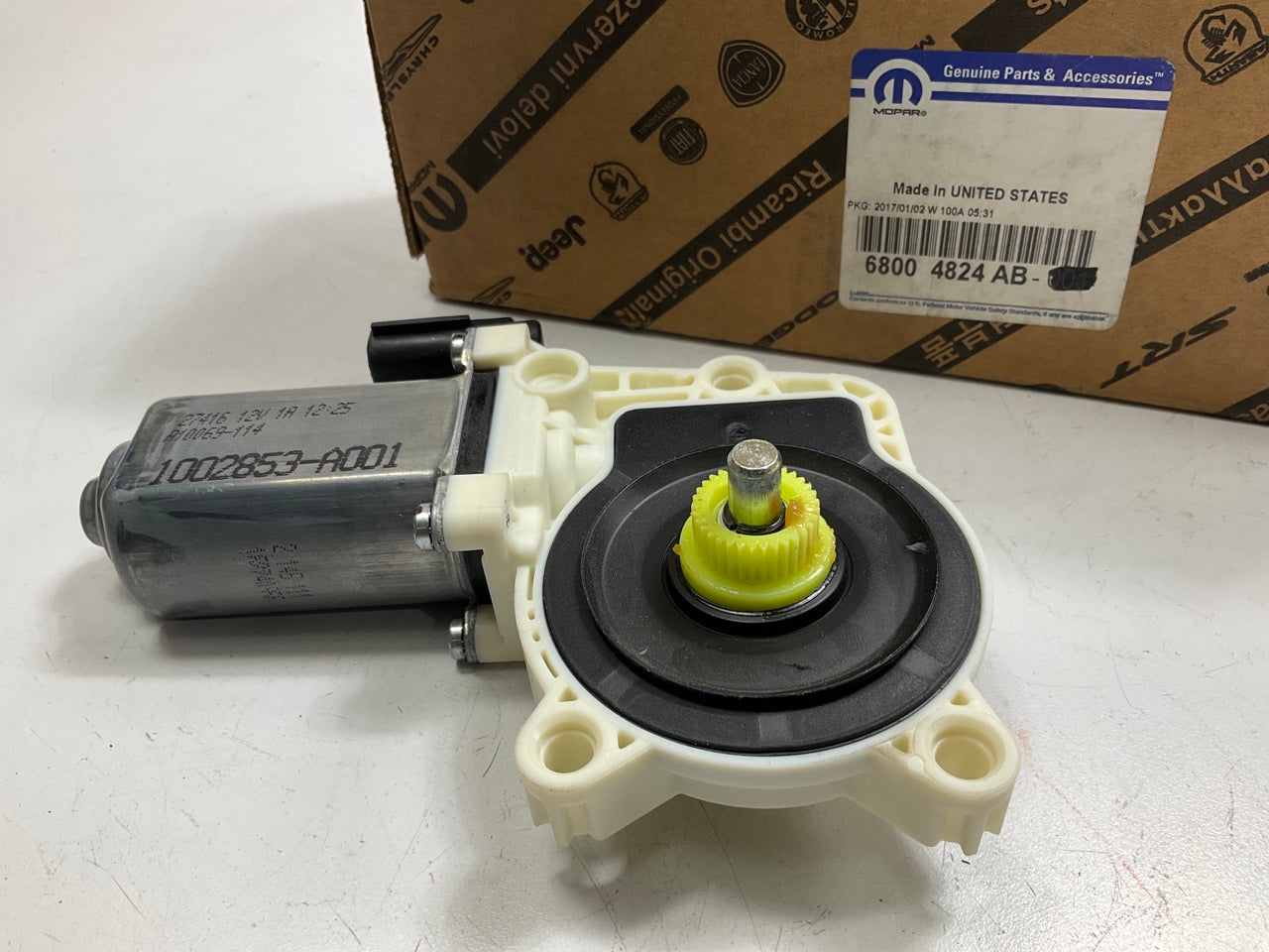 NEW Rear Right Power Window Motor OEM For 2007-2011 Dodge Nitro Mopar 68004824AB