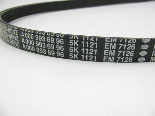 NEW - OEM 68012436AA Serpentine Drive Belt For 2007-2008 Sprinter 3.0L Turbo V6