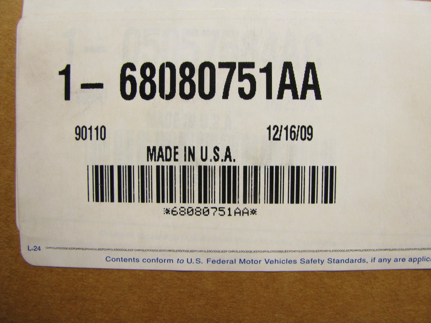 NEW - OEM 68080751AA Steering Column Intermediate Shaft For 09-10 Ram 4500 5500