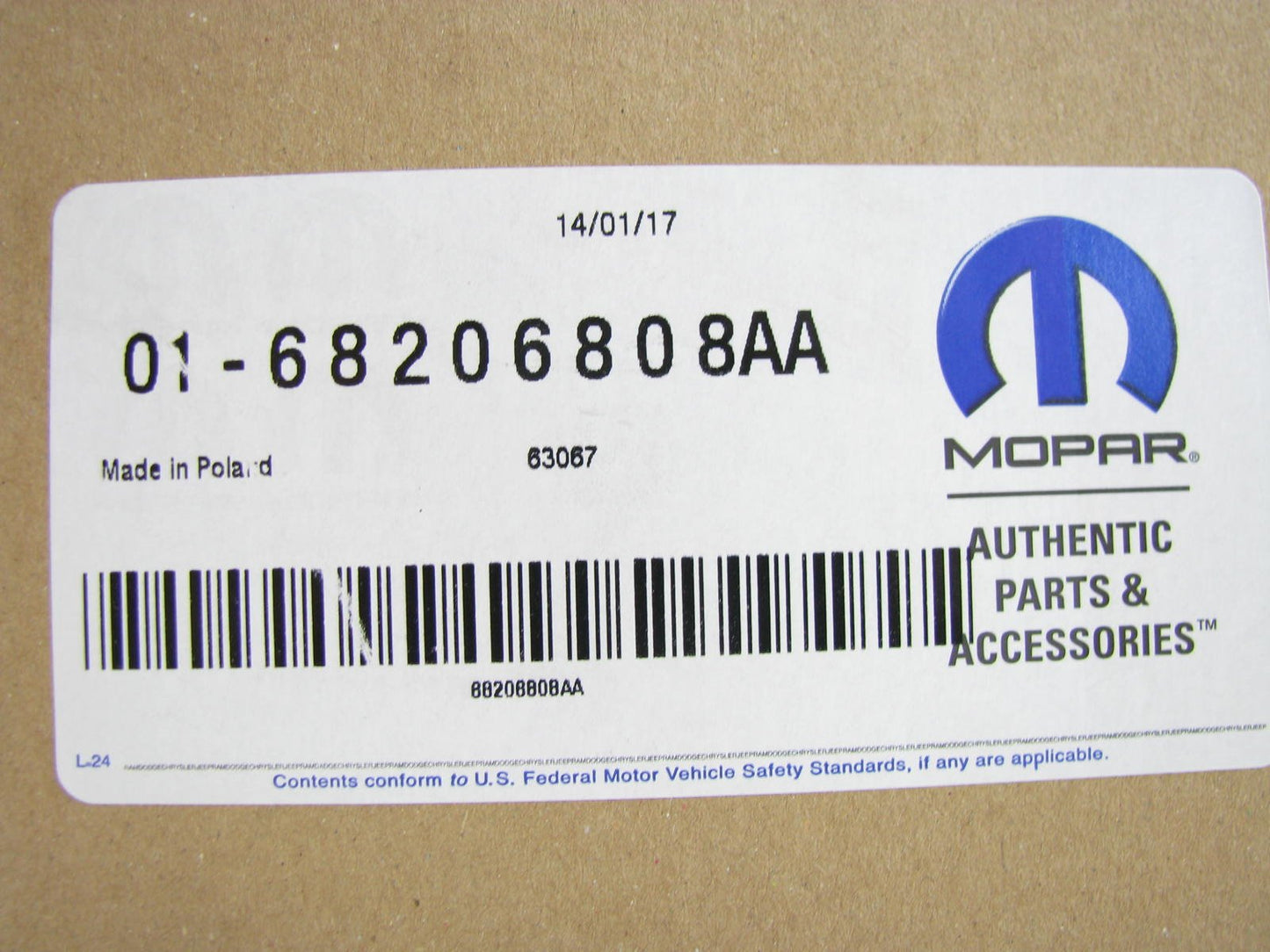 NEW GENUINE OEM FRONT Right Door Lock Latch For 14-17 Fiat 500 500C 500E,14 500X