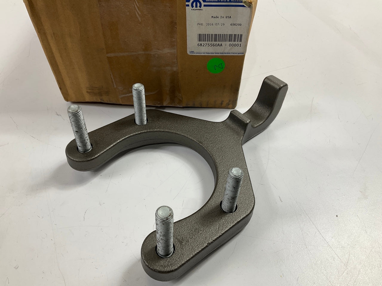 NEW - OEM MOPAR 68275560AA Front Tow Hook For 2016-2018 Wrangler JK