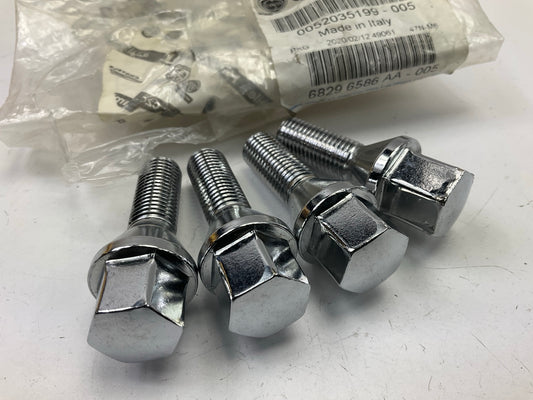 (4) NEW OEM Mopar 68296586AA Wheel Lug Bolts For 2015-2020 Jeep Renegade