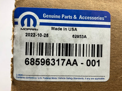 NEW GENUINE OEM For Mopar 68596317AA Engine Oil Filter Oil Cooler Housing