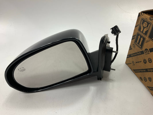 Heated Left Driver Side Mirror STEEL MET. OEM For 07-17 Jeep Compass 6AC87KARAA