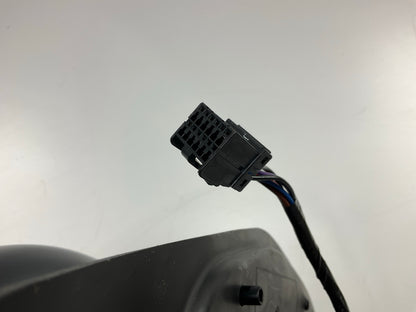 Heated Left Driver Side Mirror STEEL MET. OEM For 07-17 Jeep Compass 6AC87KARAA